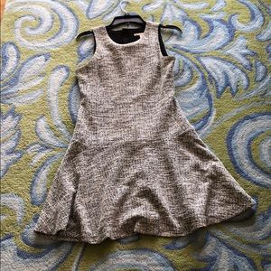 Gray and black knit Banana Republic dress